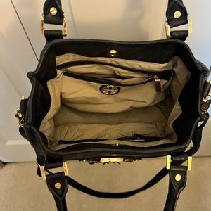 Tory Burch Black Tote with Shoulder Strap